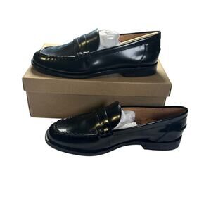 Madewell NWB women's Nye penny leather loafer size 7